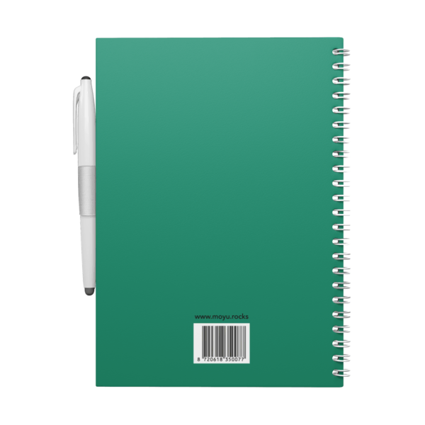 Forest Green A5 Back Cover