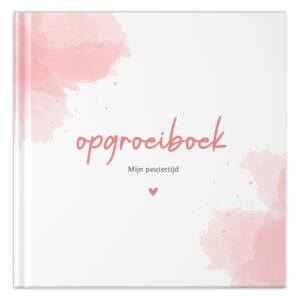 Fyllbooks Opgroeiboek Mijn Peutertijd Watercolour Roze (1)