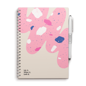 Moyu Uitwisbaar Notitieboek A5 – Flamingo Desert – Inclusief Balpen, Wisdoekje En Penhouder (2)