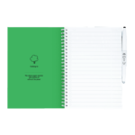 Moyu Uitwisbaar Notitieboek A5 – Flashy Moss – Inclusief Balpen, Wisdoekje En Penhouder (1)