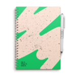 Moyu Uitwisbaar Notitieboek A5 – Flashy Moss – Inclusief Balpen, Wisdoekje En Penhouder (3)