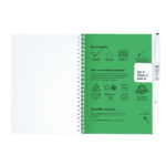 Moyu Uitwisbaar Notitieboek A5 – Flashy Moss – Inclusief Balpen, Wisdoekje En Penhouder (4)