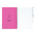 Passion Pink A5 Inside Front Cover
