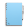 Sky Blue A5 Front Cover