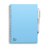 Sky Blue A5 Front Cover