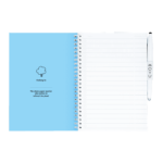Sky Blue A5 Inside Front Cover