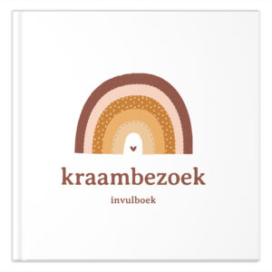 Fyllbooks Kraambezoekboek Regenboog (2)