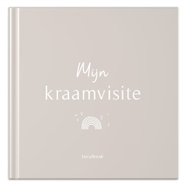 Fyllbooks Kraambezoekboek Zand (1)