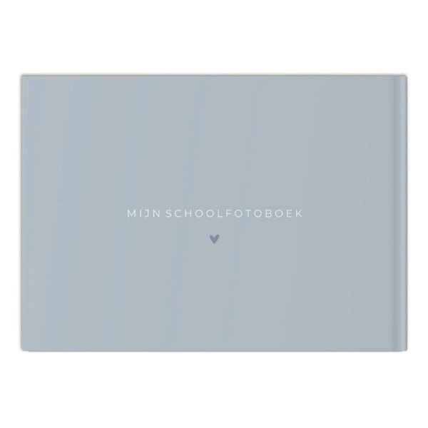 Ontwerp Je Eigen Schoolfotoboek Modern Pastel Blue (2)