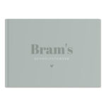 Ontwerp Je Eigen Schoolfotoboek Modern Pastel Green (1)