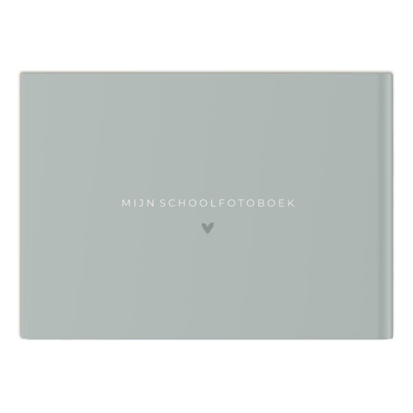 Ontwerp Je Eigen Schoolfotoboek Modern Pastel Green (2)
