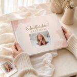 Ontwerp Je Eigen Schoolfotoboek Watercolour Picture Pink (1)