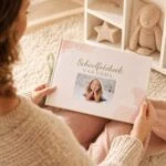 Ontwerp Je Eigen Schoolfotoboek Watercolour Picture Pink (2)
