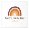 Fyllbooks Babyboek Mijn Eerste Jaar Regenboog (1)