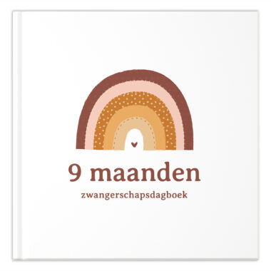 Fyllbooks Mijn 9 Maanden Dagboek Regenboog (1)