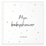 Fyllbooks Mijn Babyshower Boek Oker Dots (1)