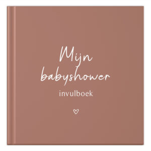 Fyllbooks Mijn Babyshower Boek Roestroze (1)