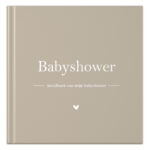 Fyllbooks Mijn Babyshower Boek Taupe (1)