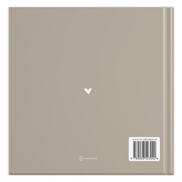 Fyllbooks Mijn Babyshower Boek Taupe (2)
