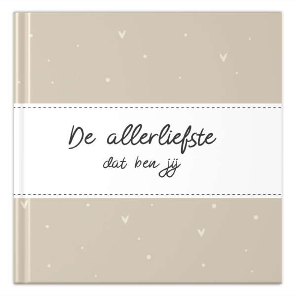 Mockup Voorkant De Allerliefste Dat Ben Jij Beige