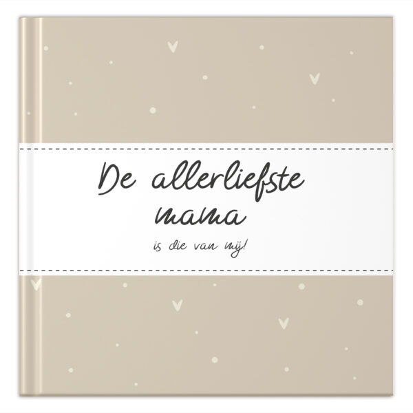 Mockup Voorkant De Allerliefste Mama Beige
