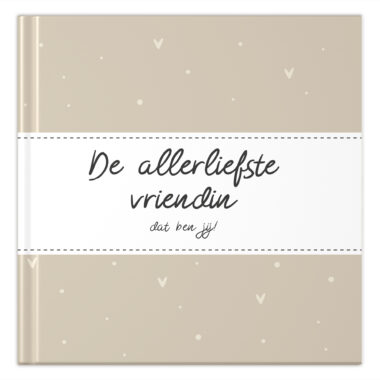 Mockup Voorkant De Allerliefste Vriendin Beige