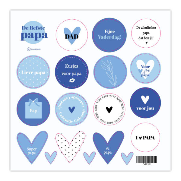 Stickers Voor De Liefste Papa