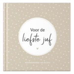 Fyllbooks Afscheidsboekje Voor Juf 35 Kinderen Beige (1)