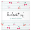 Fyllbooks Afscheidsboekje Voor Juf 35 Kinderen Kersjes (1)