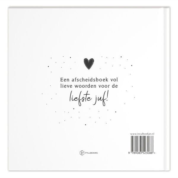 Fyllbooks Afscheidsboekje Voor Juf 35 Kinderen Zwart Wit (1)