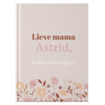 Mockup A5 Hardcover Mama Gekleurd Bloemen