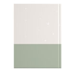 Mockup A5 Hardcover Opa Fade Beige Groen Achterkant