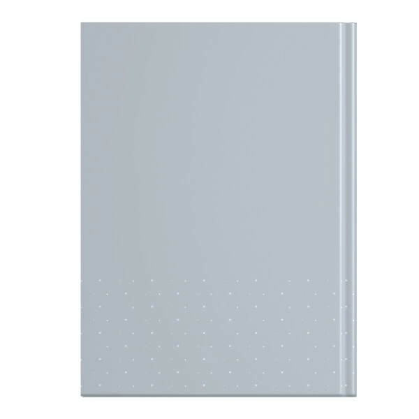Mockup A5 Hardcover Opa Gekleurd Sterren Achterkant