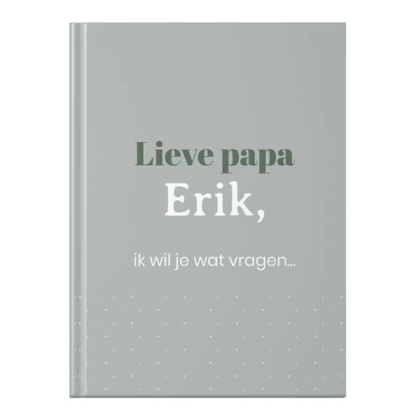 Mockup A5 Hardcover Papa Gekleurd Sterren