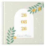 Ontwerp Je Eigen Gastenboek Bruiloft Lemon Love 20 Tot 196 Personen (2)