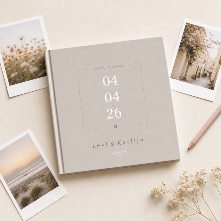 Ontwerp Je Eigen Gastenboek Bruiloft Sand 20 Tot 196 Personen (1)