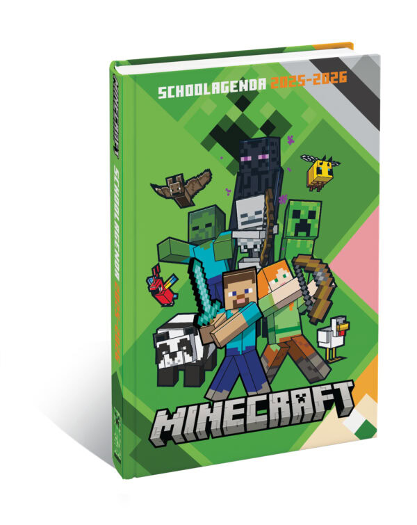 Vp 8721042910479 Minecraft Schoolagenda 25 26