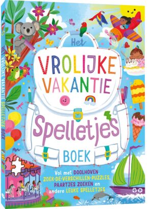 Het Vrolijke Vakantie Spelletjes Boek