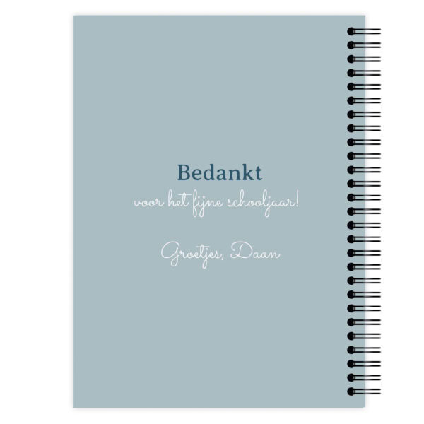 Meester Boekje Achterkant