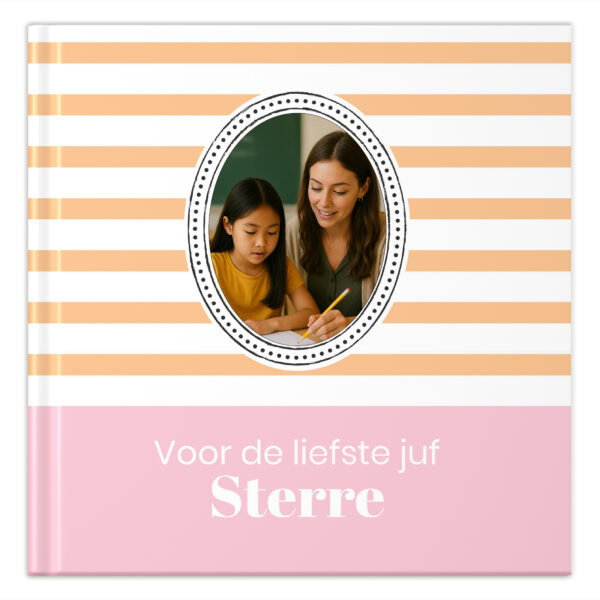 Ontwerp Je Eigen Afscheidsboekje Voor Juf Colourful Photo 20 Tot 40 Kinderen (2)