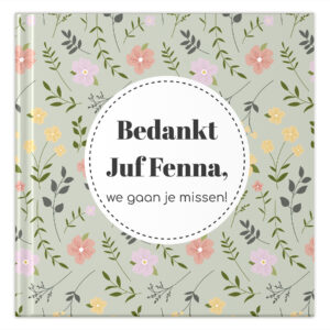 Ontwerp Je Eigen Afscheidsboekje Voor Juf Flowergarden 20 Tot 40 Kinderen (2)