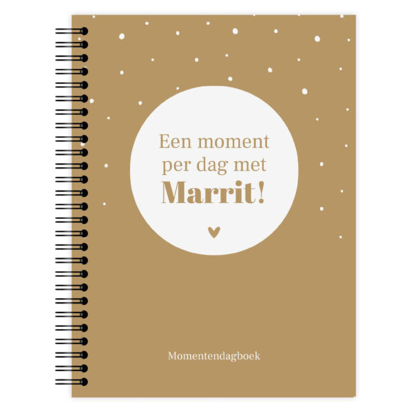 Ontwerp Je Eigen Een Moment Per Dag Dagboek Camel Dots (2)
