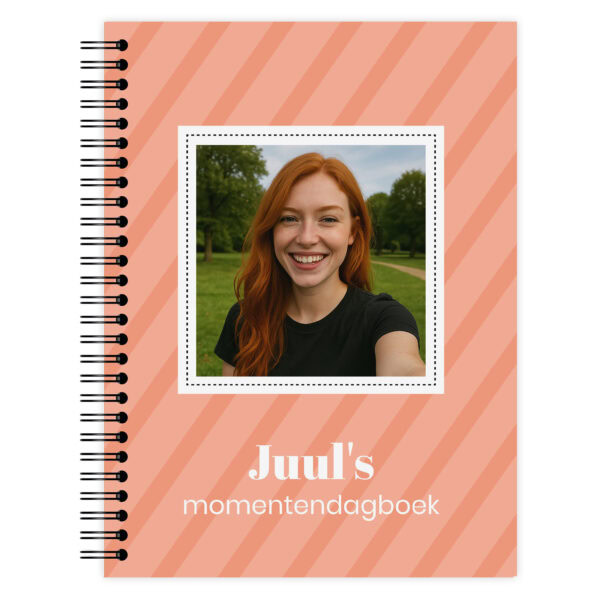 Ontwerp Je Eigen Een Moment Per Dag Dagboek Fancy Photo (1)