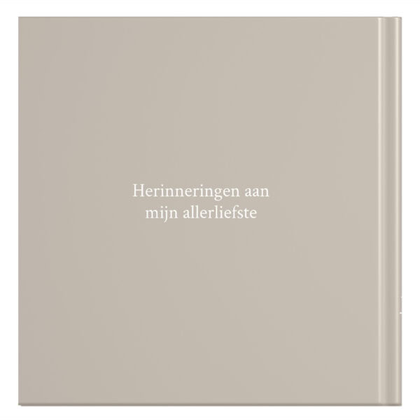 Ontwerp Je Eigen Ik Mis Je Zo Herinneringsboek Taupe Dandelions (1)