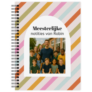 Ringband A5 Voorkant Meesterlijke Notities Met Foto