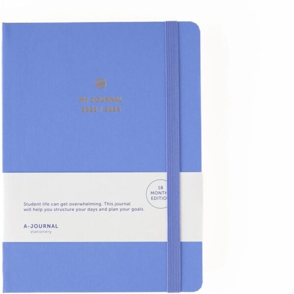 A-Journal 18 Maanden agenda 2025-2026 - Lavender Blue