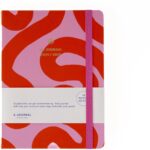 A-Journal 18 Maanden agenda 2025-2026 - Flow Pink