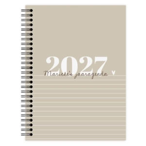 Agenda 2027 Beige Stripes