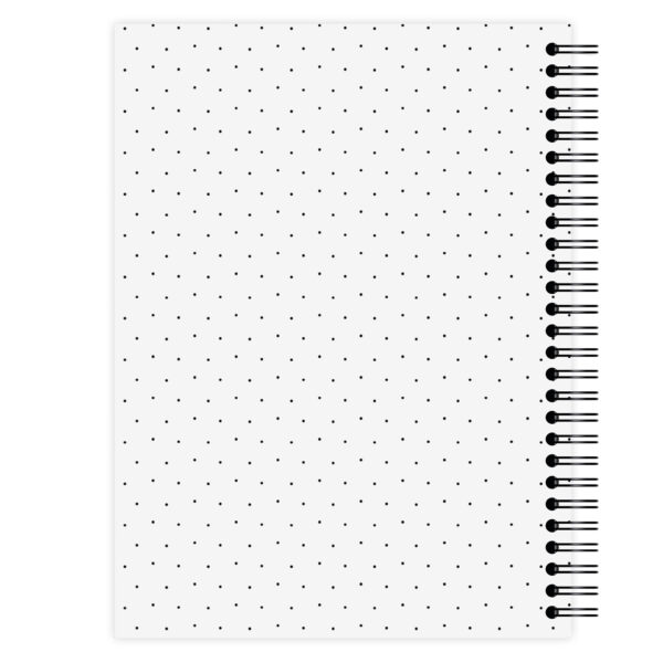 Jaaragenda Dots Monochrome Achterkant