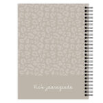 Jaaragenda Leopard Taupe Achterkant